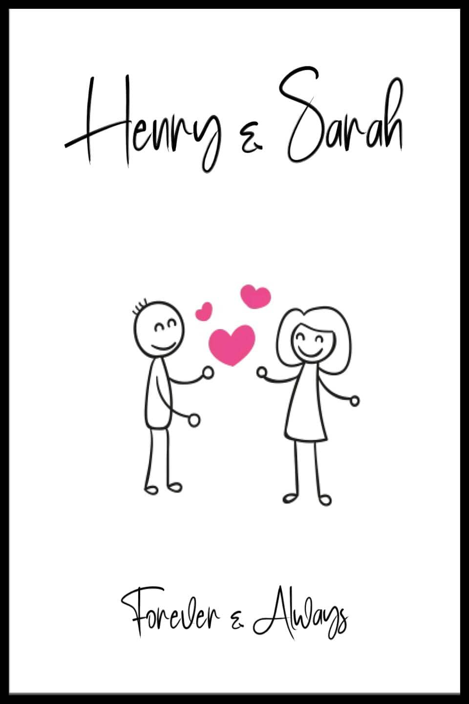 Valentines Framed Print